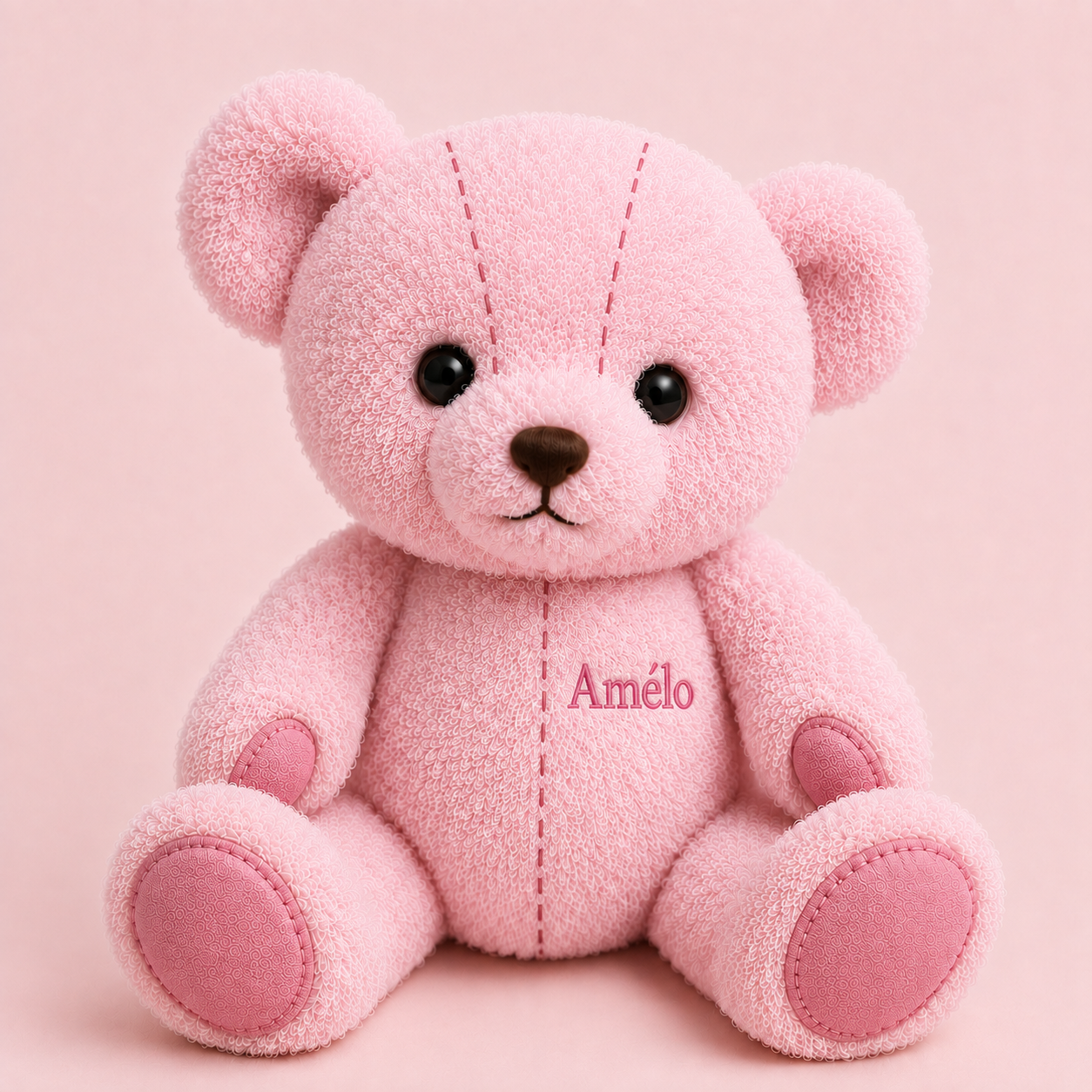 Amélo pink teddy bear